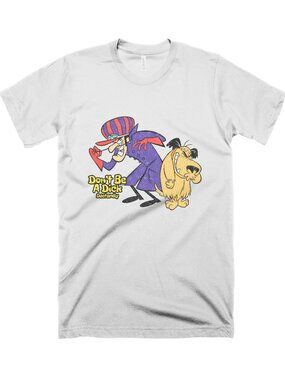 Don't Be a Dick Shirt Funny Dick Dastardly Wacky Races Shirt Vintage Cartoon Tee
